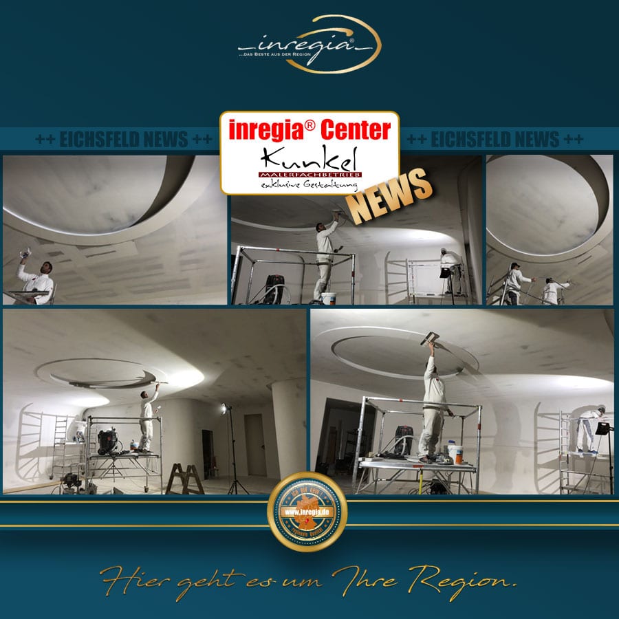 inregia® Center – Bautagebuch – White Room bekommt den letzten Schliff